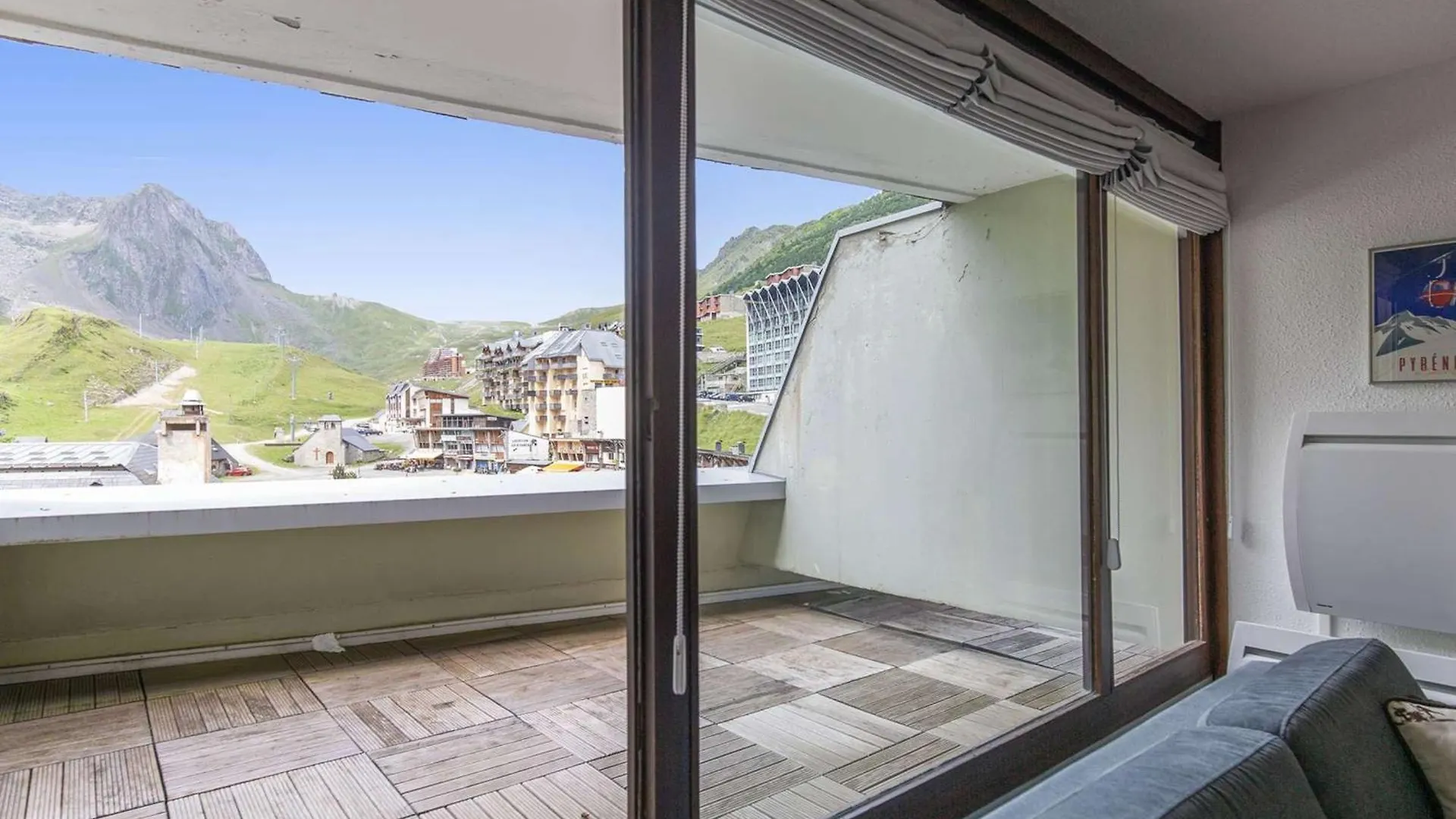 Studio Cabine, Balcon, 5 Pers, Proche Pistes - Fr-1-404-355 La Mongie Apartment