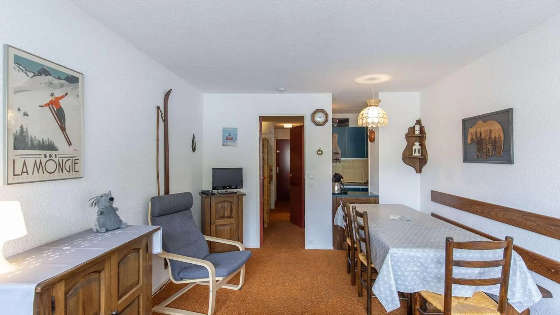 Apartment Studio Cabine, Balcon, 5 Pers, Proche Pistes - Fr-1-404-355 La Mongie